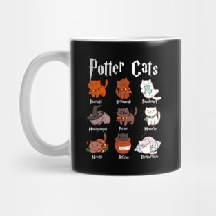 Potter Cats t-shirt Funny Gifts For Cat Lovers Mug